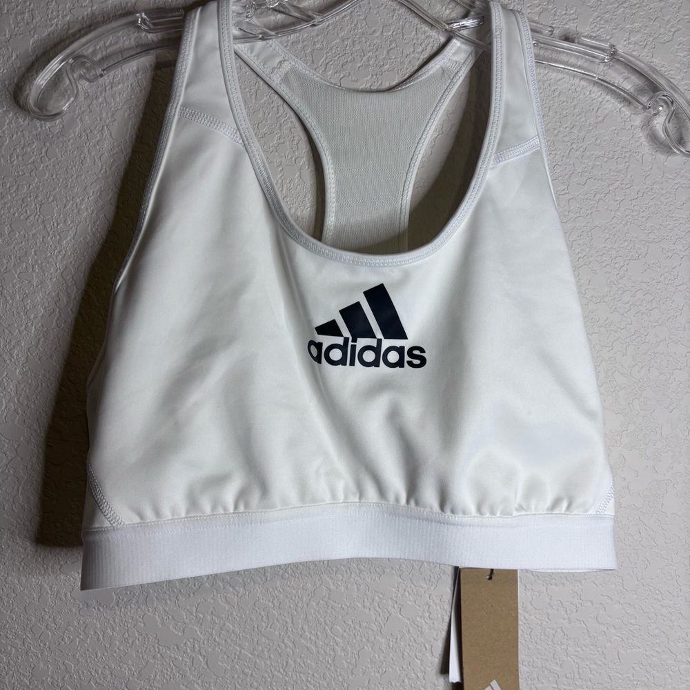Adidas Aeroready White‎ Sports Bra